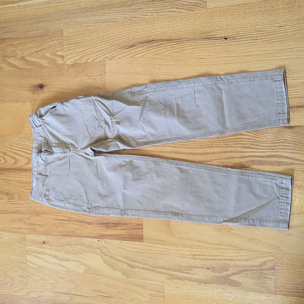 American Eagle women's khaki painter style pants